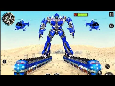 Flying Car Robot Transformation || Robot Car Shooting Game || LA LA GAMES