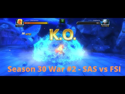 Season 30 War #2! SAS vs FSI - 8 fights, Angela and CGR