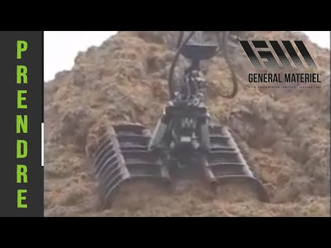 Grappin à fumier - Pour pelles de 2 à 15 tonnes et grues jusqu'à 2.4 tonnes - Ouverture de 1200 à 1810 mm_5