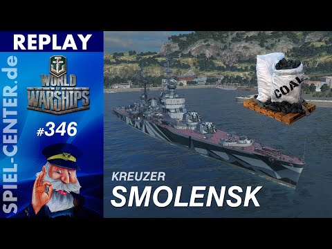 World of Warships Replay #346: Smolensk [ Ist sie wirklich OP...? ]