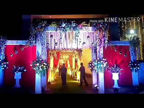 Gate decoration paise stage decoration #decoration#Sanjit Flower