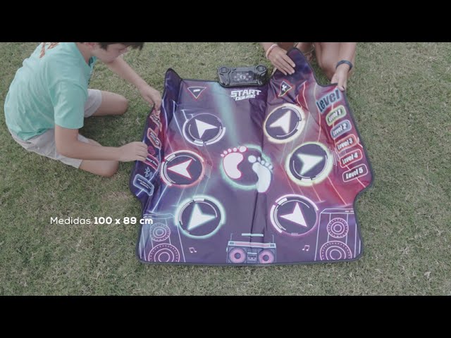 Vídeo relacionado con Alfombra de Baile para niños, Regalos de cumpleaños para niño y niña, Equipo de Juego Suave con Sistema operativo inglés, Almohadilla de Baile Plug and Play con Receptor inalámbrico