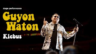 Download lagu Guyon Waton - Klebus Live at Uincredible 3.0 mp3