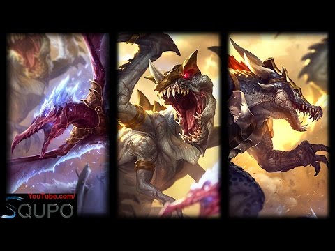 All Prehistoric Skins (League of Legends)