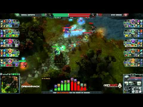 Denial eSports Vs Stay Green Map 1 - Grand-final - Dreamhack Winter 2013 - Heroes of Newerth