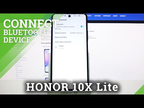 How to Connect HONOR 10X Lite with Other Phone via Bluetooth – Bluetooth Connection