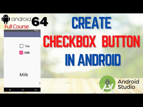 How to use CheckBox in Android Studio | Android Checkbox tutorial | Create Checkbox in Android