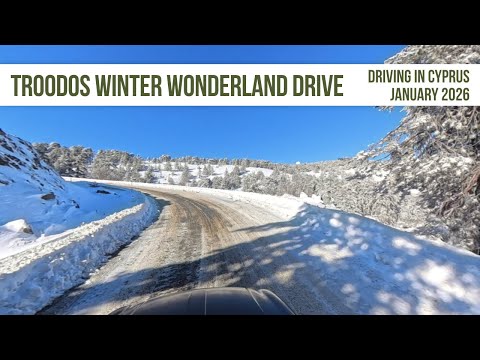 A Drive Through The Troodos Winter Wonderland From Platres To The Ski Slopes
