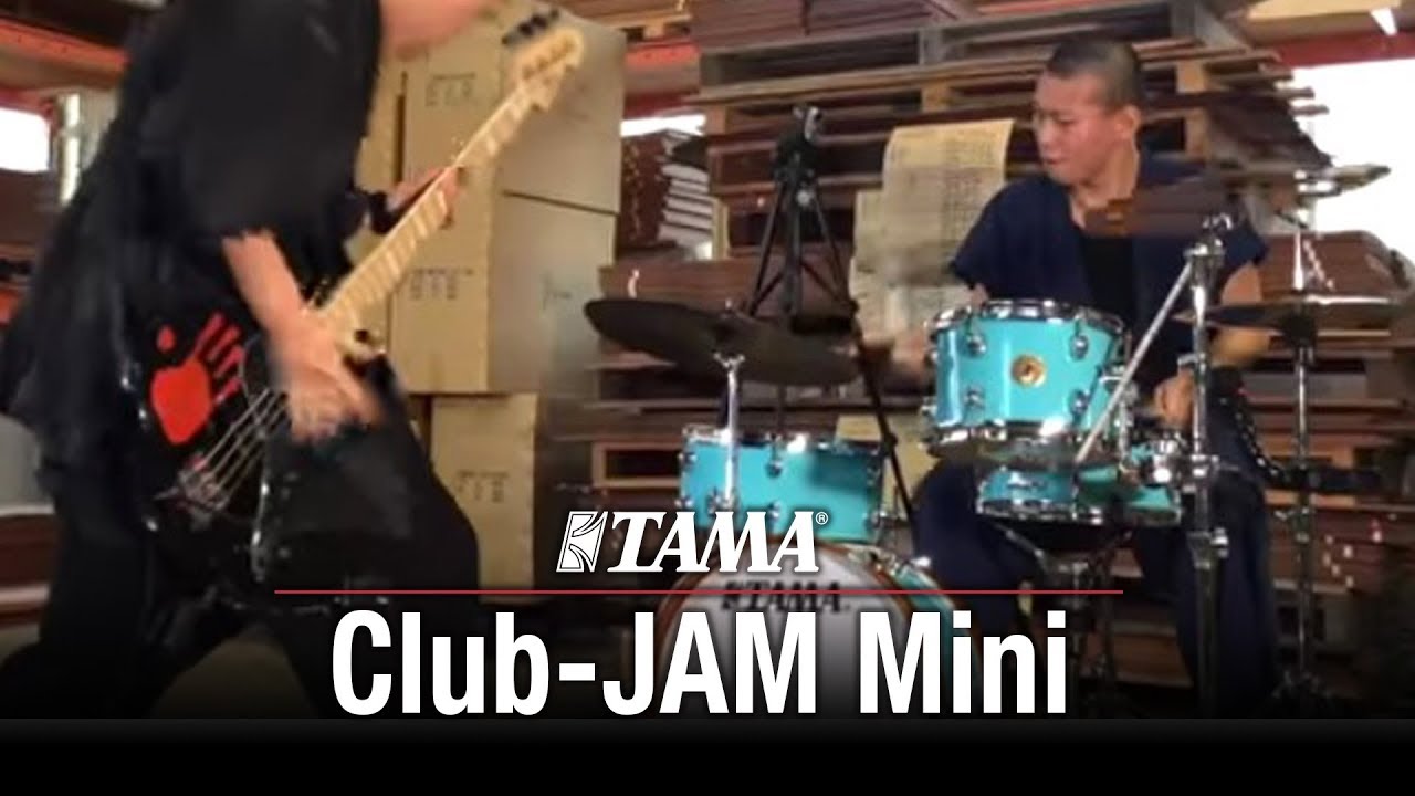 Tama Club-JAM Compact Drum Kit w/Hardware - Galaxy Silver