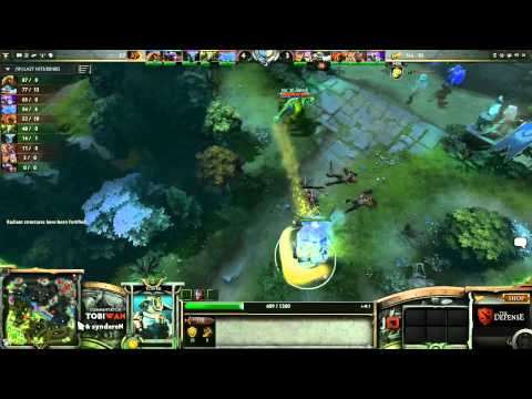 Na'Vi vs Kaipi GRAND FINAL Game 2   The Defense DOTA 2 Playoffs   TobiWan & syndereN