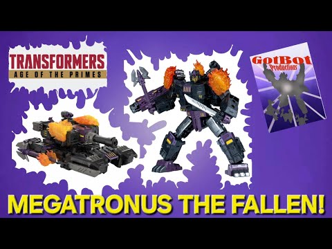 Transformers Age of the Primes Megatronus - GotBot True Review NUMBER 1256