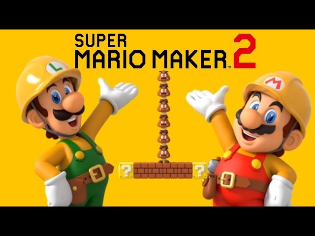 YouTube Video - Super Mario Maker 2 Cinematic Trailer Nintendo Direct 2019