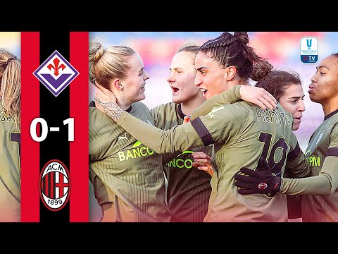 Piemonte-gol | Fiorentina 0-1 Milan | Highlights | Coppa Italia Femminile