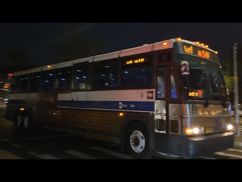 MTA Bus: 2005-06 MCI D4500CL #3398 on the BxM4 to Midtown at Grand Concourse & E 193rd Street
