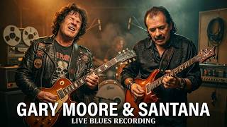 Carlos Santana &amp; Gary Moore – Midnight Groove 1970s Electric Blues Duel | Inspired Tribute Session