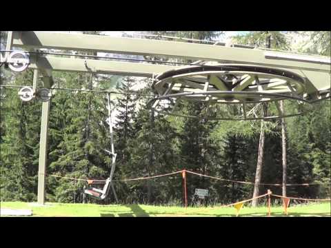 Seggiovia Graffer "Col Tondo-Mietres" Cortina d'Ampezzo in versione estiva