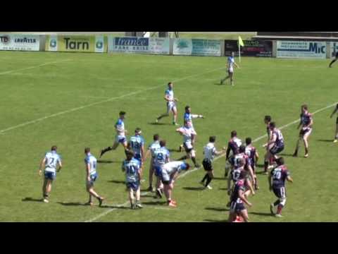 ESR Ille sur Têt demie finale U20 nationaux 2017 1° mi-temps