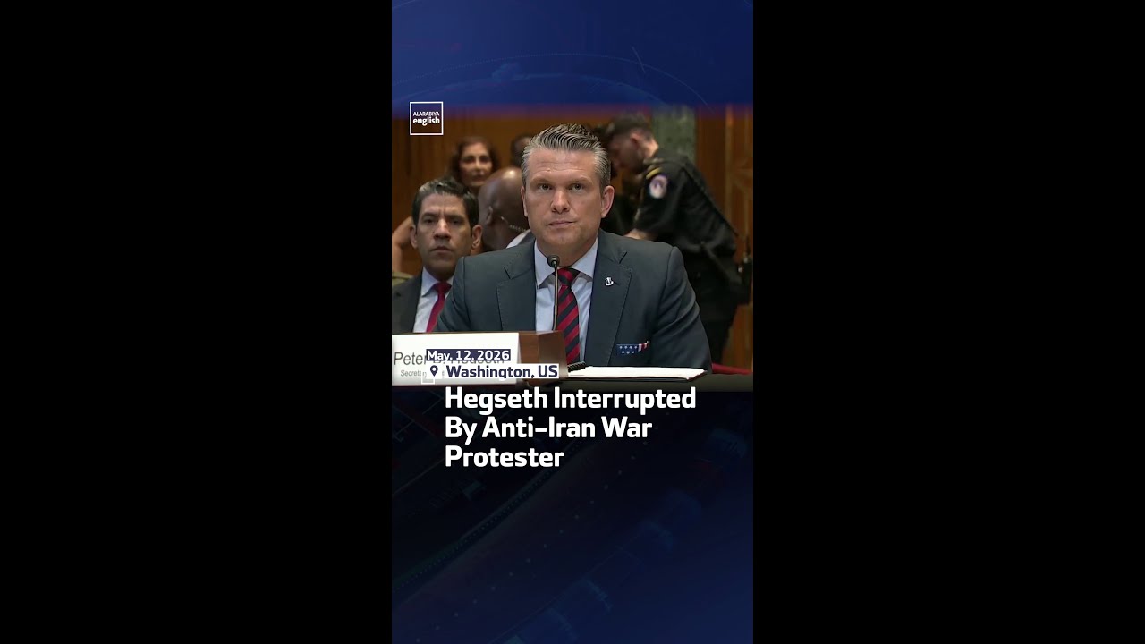 Video | Hegseth Interrupted By Anti-Iran War Protester