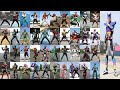 Kamen Rider All Primary Rider Henshin Finisher Ichigo Gavv 1971 2024