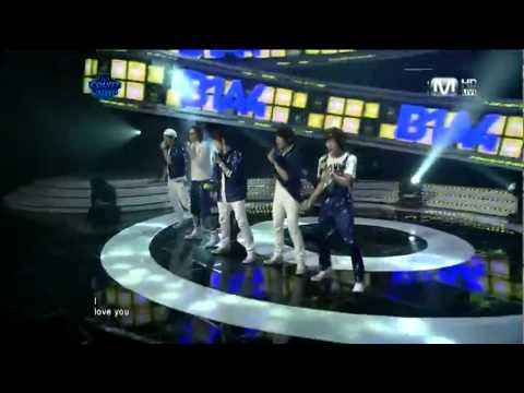 110428 B1A4 - OK | Debut Stage LIVE @ M! Countdown