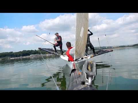 18 Foot Skiff - How not to sail one