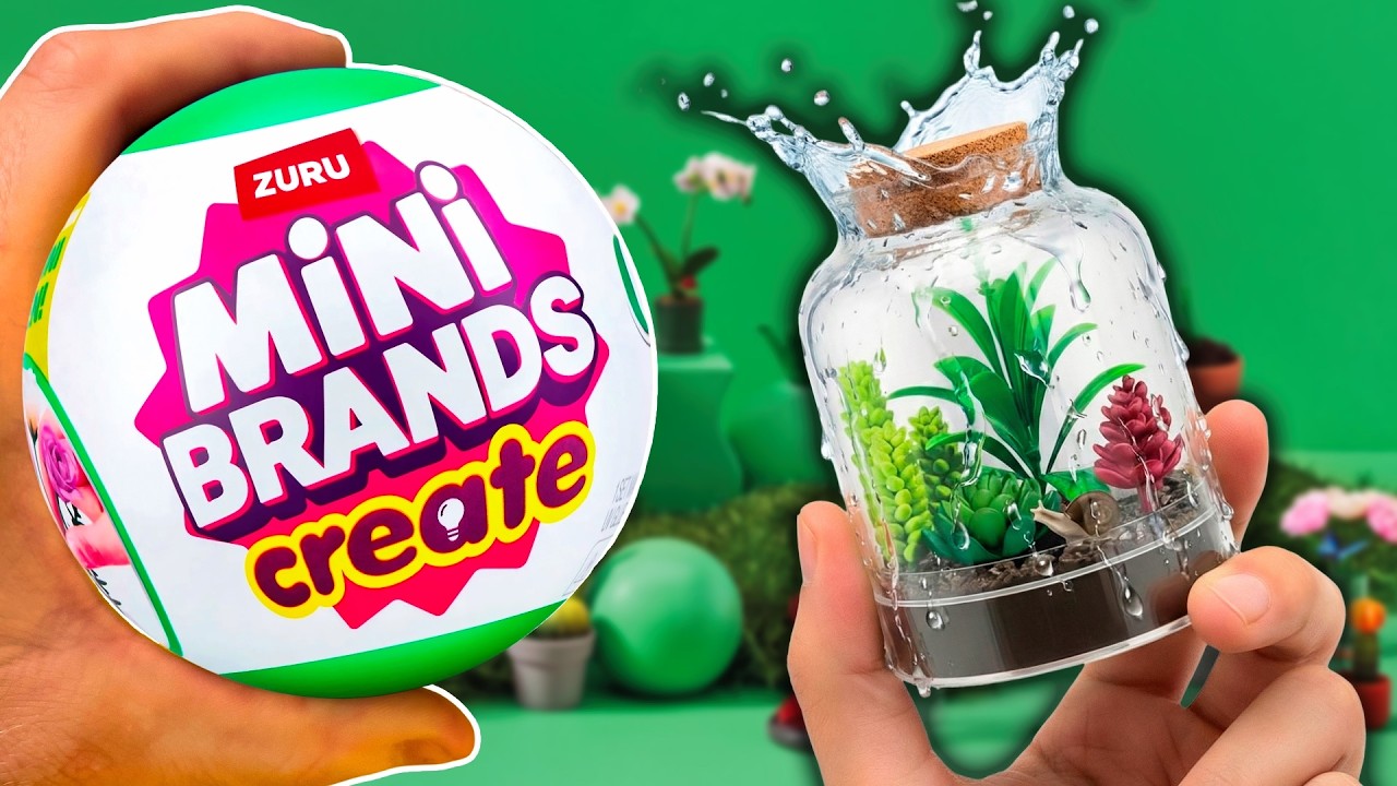 Montaje del invernadero Mini Brands Create Garden