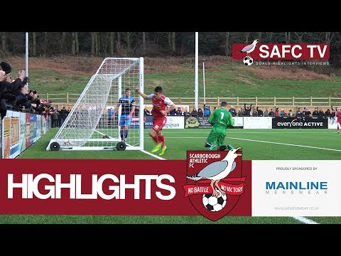 Highlights: Scarborough Athletic v Tadcaster Albion - 26/12/2017
