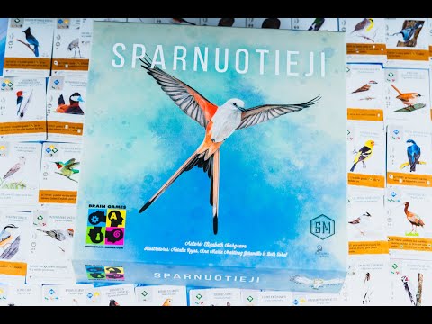 Stalo žaidimas Sparnuotieji | LT video