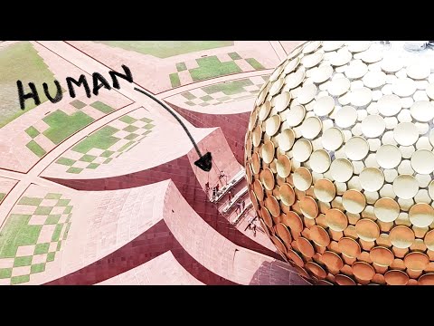 Visiting Auroville community in India 🇮🇳