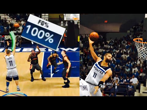 NBA 2K19 MOBILE My Career EP 32 - Shooting With Real Player Percentage (I Don't Miss!!)