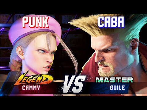 SF6 ▰ PUNK (Cammy) vs CABA (Guile) ▰ High Level Gameplay