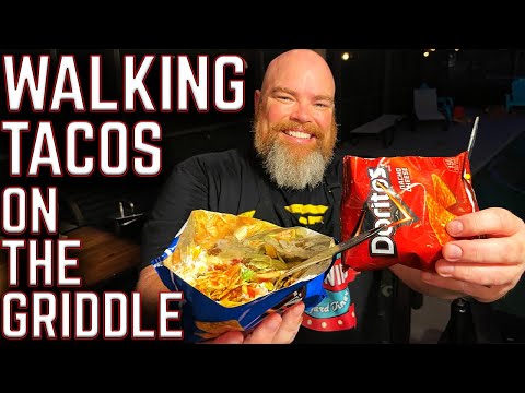 TACO NIGHT JUST GOT BETTER! WALKING TACOS ON THE GRIDDLE THE WHOLE FAMILY WILL LOVE!
