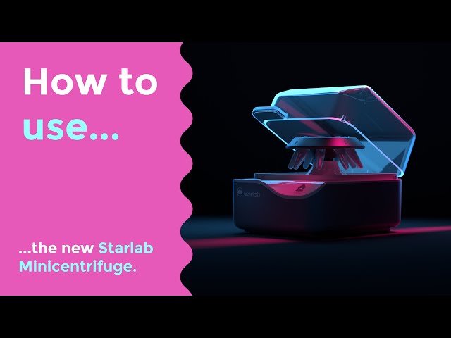 The Starlab Minicentrifuge - ahead of the curve