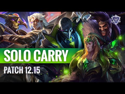 BEST SOLO CARRY Champions for EVERY Role In Patch 12.15