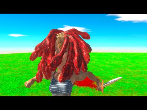 MEDUSA fights in Animal Revolt Battle Simulator ARBS