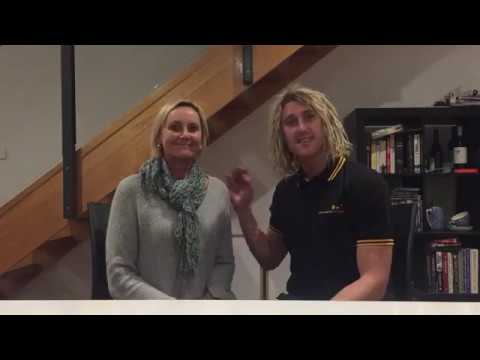Dyson Heppell talking about his connection to Scleroderma