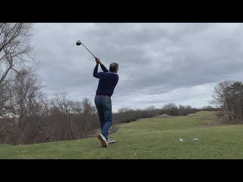 Spring practice, hitting a 1950s MacGregor 945W Eye O Matic Wide angle vid