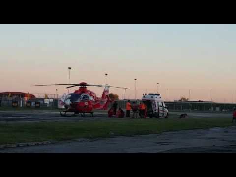 Copil preluat de elicopter Fărcașele