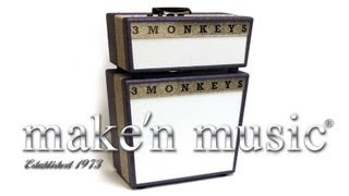Video thumbnail for Hot n Fresh: 3 Monkeys Sock Monkey Head and Cab arrive at Make'n Music! by makenmusictv