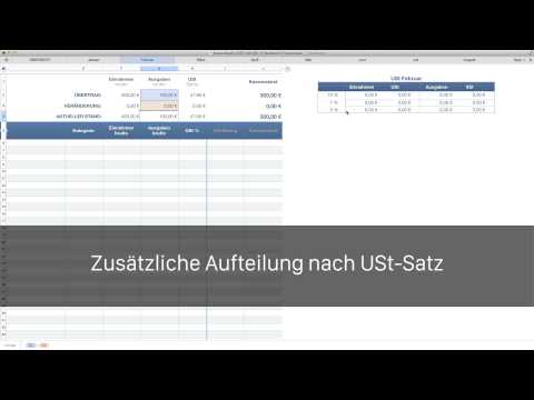 How-To: Kassenbuch-Vorlage für Numbers 3.x und höher
