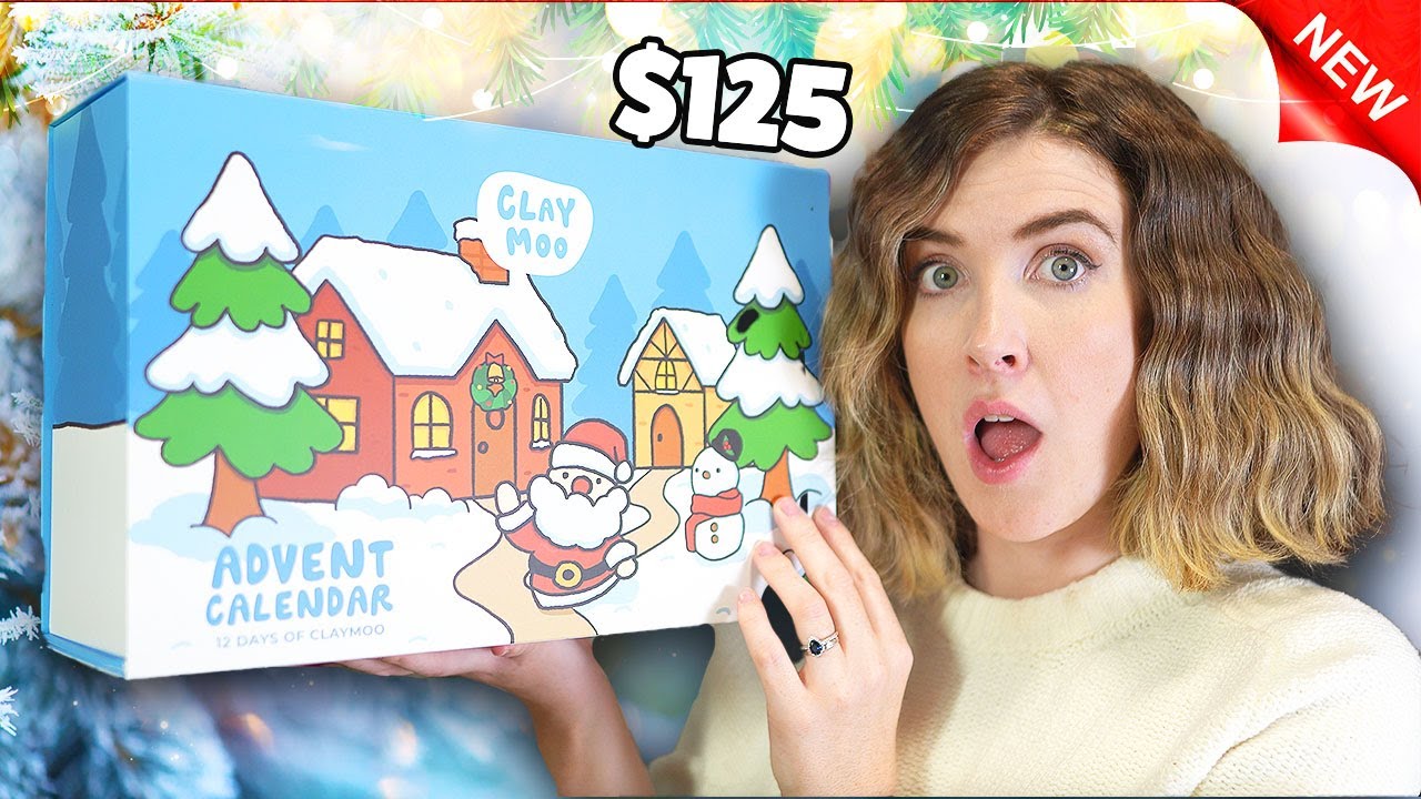 I Bought A $125 Art Advent Calendar... * BRAND NEW* DAY 1