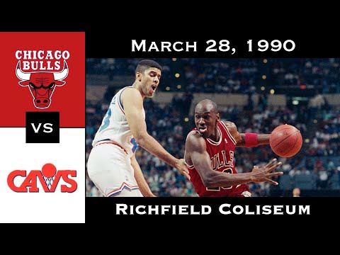 Full Game: The Richfield Coliseum Siege | Bulls vs Cavaliers (March 28, 1990)