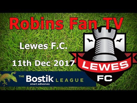 HIGHLIGHTS - Carshalton Athletic vs Lewes FC 11.12.2017 - Bostik League