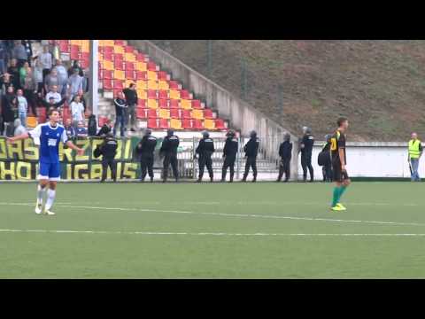 Forteca Świerklany - GKS 1962 Jastrzębie 12.08.2012 Gol na 1-1 dla Fortecy