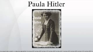 Paula Hitler