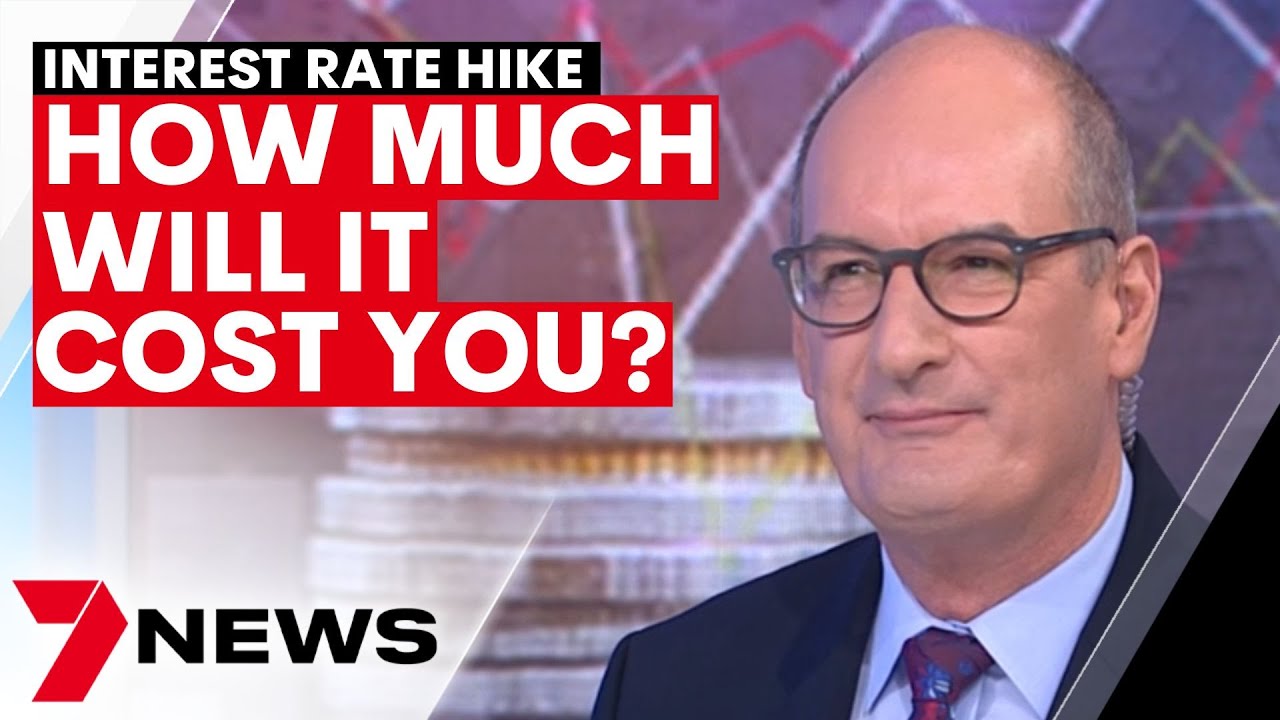 What the RBA interest rate hike means for Australian mortgages | 7NEWS