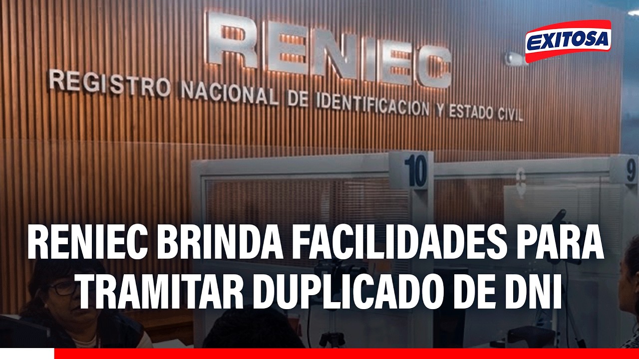 🔴🔵 RENIEC habilita servicio que permite obtener DNI en un plazo máximo de 48 horas