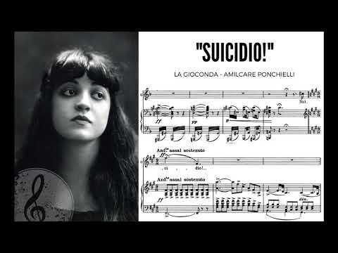 "Suicidio!" La Gioconda - Rosa Ponselle 1923-1929 (old school soprano) HD 1080p