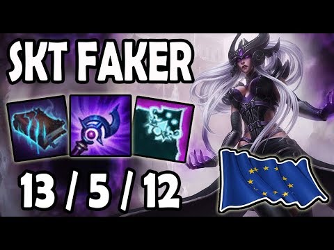 Faker SYNDRA Support vs BRAUM - Promo to Master EUW