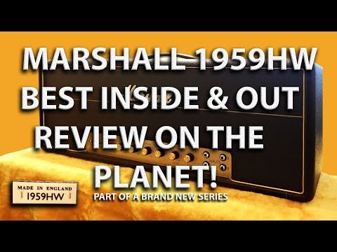 Marshall 1959HW Hand Wired Plexi 100 Watt Tube Amp | Inside Out in Depth Review | Tony Mckenzie